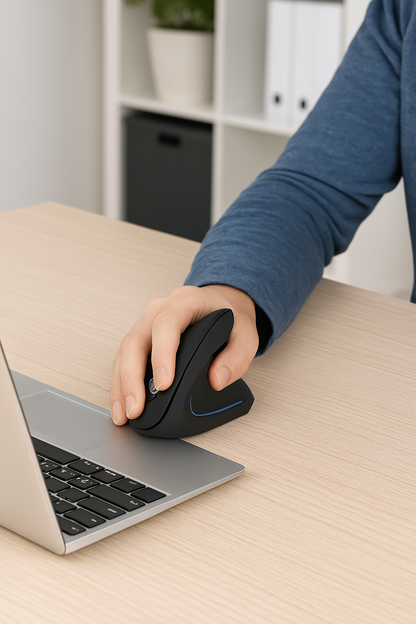 Souris Ergonomique Verticale – Travaillez sans douleur